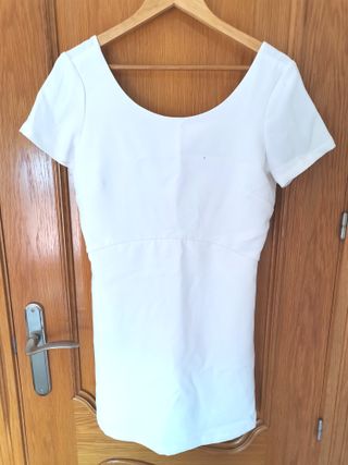 Lote 3 monos cortos Mango blanco y negro