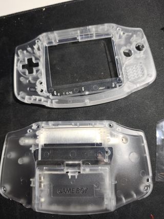 Carcasa GBA Transparente Nueva