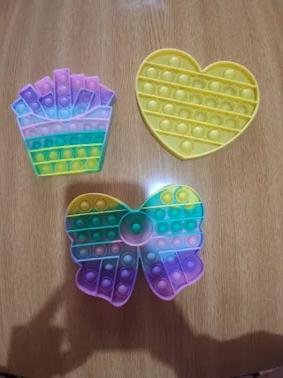 3 Pop It colorati