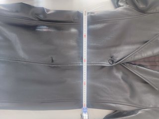 Levita de cuero auténtico