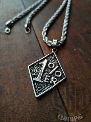 Collana con ciondolo 1%er