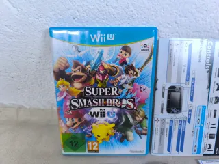 Super Smash Bros. Wii U + Manuales