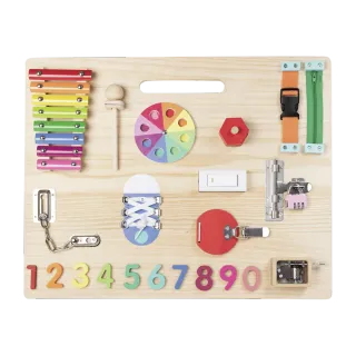 Painel Montessori Criança | Brinquedo Educativo