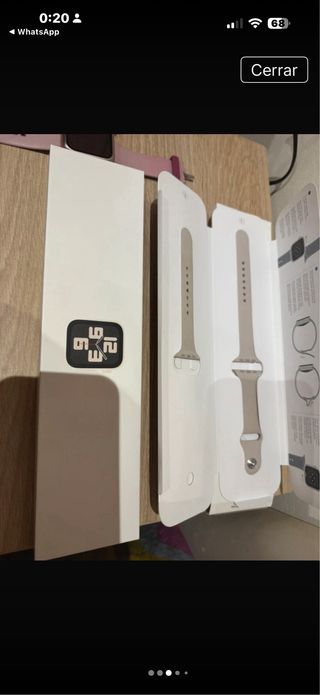 Apple Watch SE 44mm Rosa/Plata