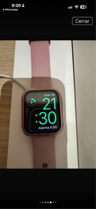 Apple Watch SE 44mm Rosa/Plata