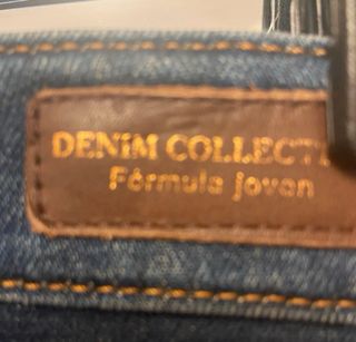 Falda vaquera recta T.36