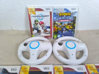 Pack Juegos Wii: Mario Kart, Sonic, Wii Sports Res