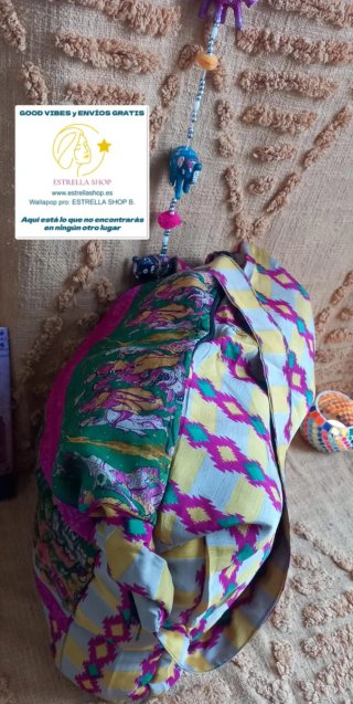 BOLSO DOBLE CARA  India TOTE.EnvíoGratis.