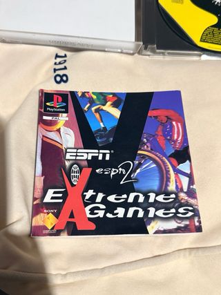 Lote PS1 ESPN Extreme Games 2 🇪🇸 Y wipeout ps1