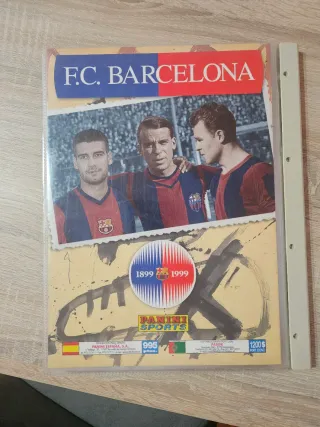 Álbum cromos Barça Centenario Panini