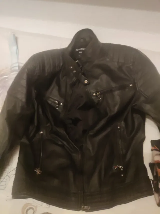 Lote 3 chaquetas cuero