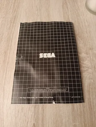 Manual Sega Mega Drive Instrucciones