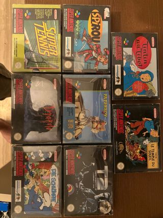 Juegos Snes super nintendo