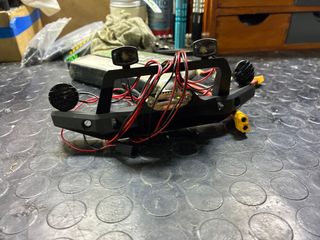 Bumper Metal Crawler con Luces LED