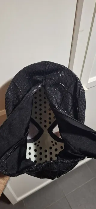 Máscara Spiderman Negra