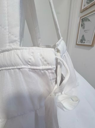 Cancán fallera niña blanco 3-5 años