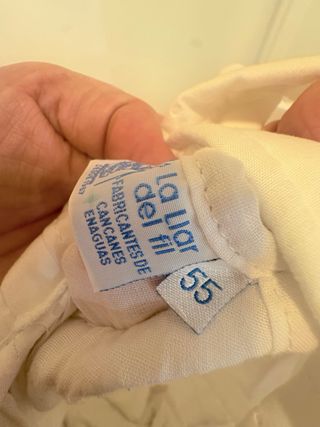 Cancán fallera niña blanco 3-5 años