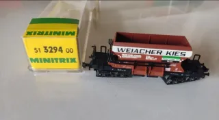 VAGÓN DE CARGA Minitrix 3294 Escala N