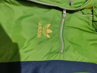 Chaqueta Adidas Verde y Negra