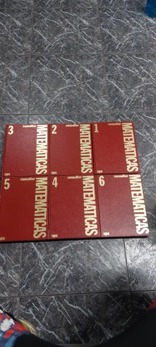 Colección completa enciclopedia matemáticas 6