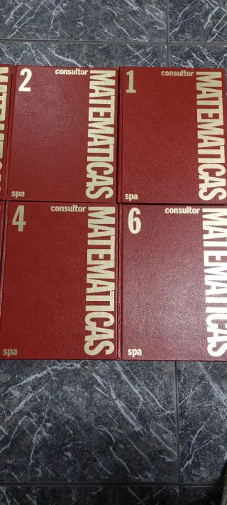 Colección completa enciclopedia matemáticas 6