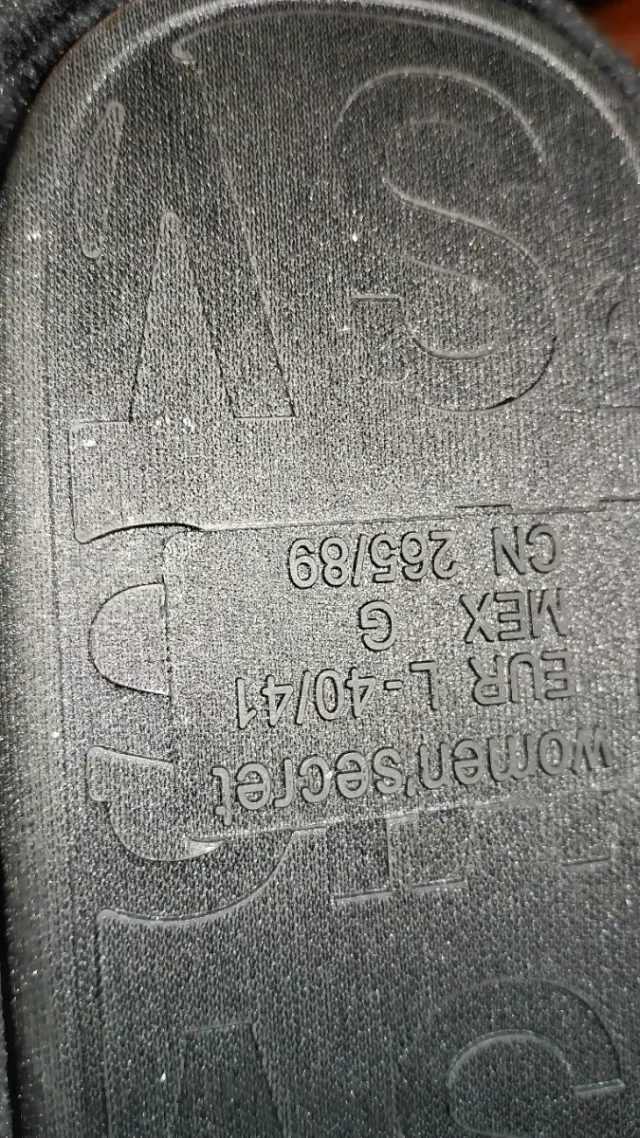 Zapatillas Mafalda Women'secret Talla 40/41