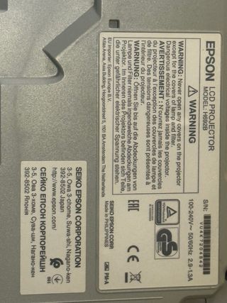 Proyector Epson EB-X27 3LCD XGA 2700 Lúmenes