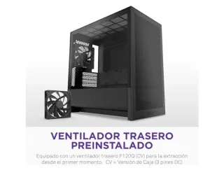 NZXT H3 Flow Caja PC Micro-ATX