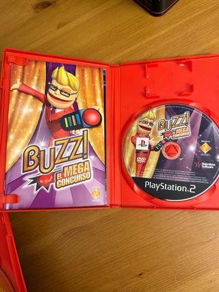 Buzz PS2 con 2 juegos