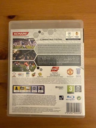 PES 2011 PS3 Pro Evolution Soccer