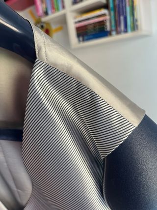 Chaleco de Novio/Boda Plateado