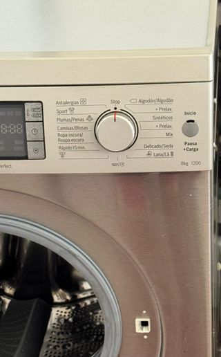 LAVADORA BOSCH DE 8 KILOS EN INOX