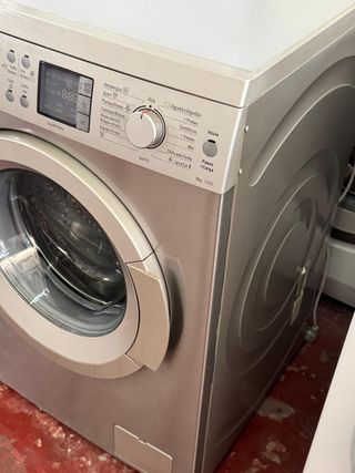 LAVADORA BOSCH DE 8 KILOS EN INOX