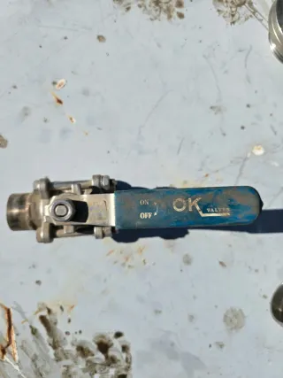 Válvula de bola acero inoxidable 1000WOG