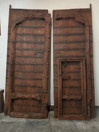 Puerta Antigua Madera Maciza