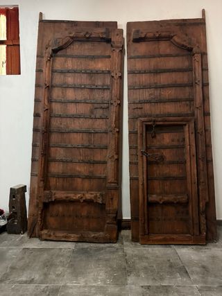 Puerta Antigua Madera Maciza