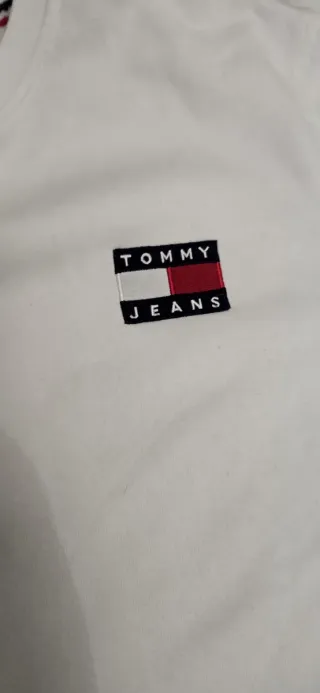 Sudadera Tommy Hilfiger Blanca talla L