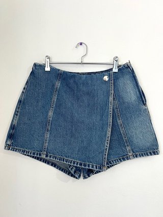 Falda pantalón Stradivarius XL