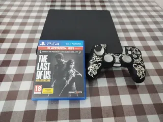 PS4 Slim 500GB + 2 Mandos + Juego