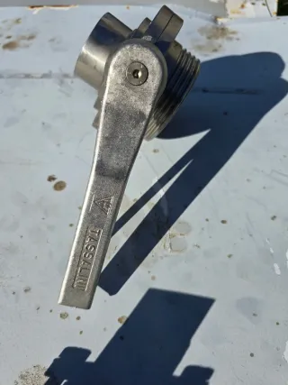 Válvula Mariposa Sanitaria Acero Inoxidable