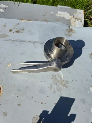 Válvula Mariposa Sanitaria Acero Inoxidable