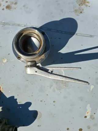 Válvula Mariposa Sanitaria Acero Inoxidable