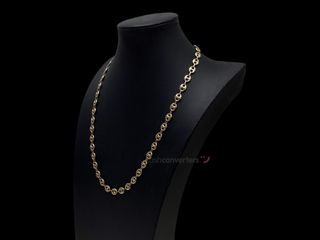 cadena oro 18k 31cm