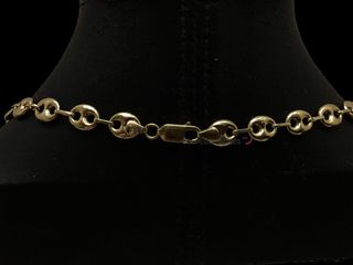 cadena oro 18k 31cm