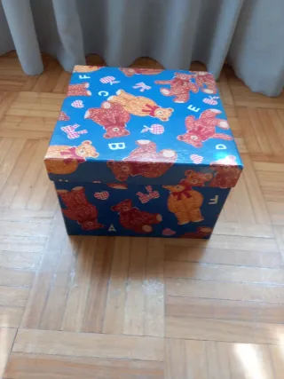 Lote 4 Scatole Organizzatori Decorate