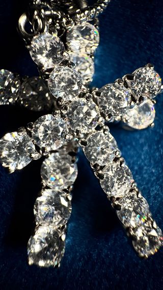 Colgante Cruz con Circonitas Cúbicas