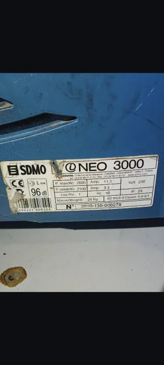 Generador Inverter Sumo Neo 3000