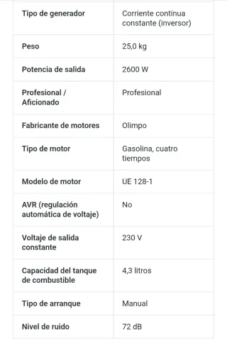 Generador Inverter Sumo Neo 3000
