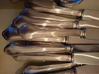 Servizio posate Sambonet 12 persone. Acciaio inox