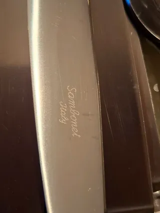 Servizio posate Sambonet 12 persone. Acciaio inox